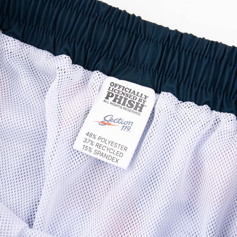 Phish Elastic Waist Riviera Swim Trunk - Section 119