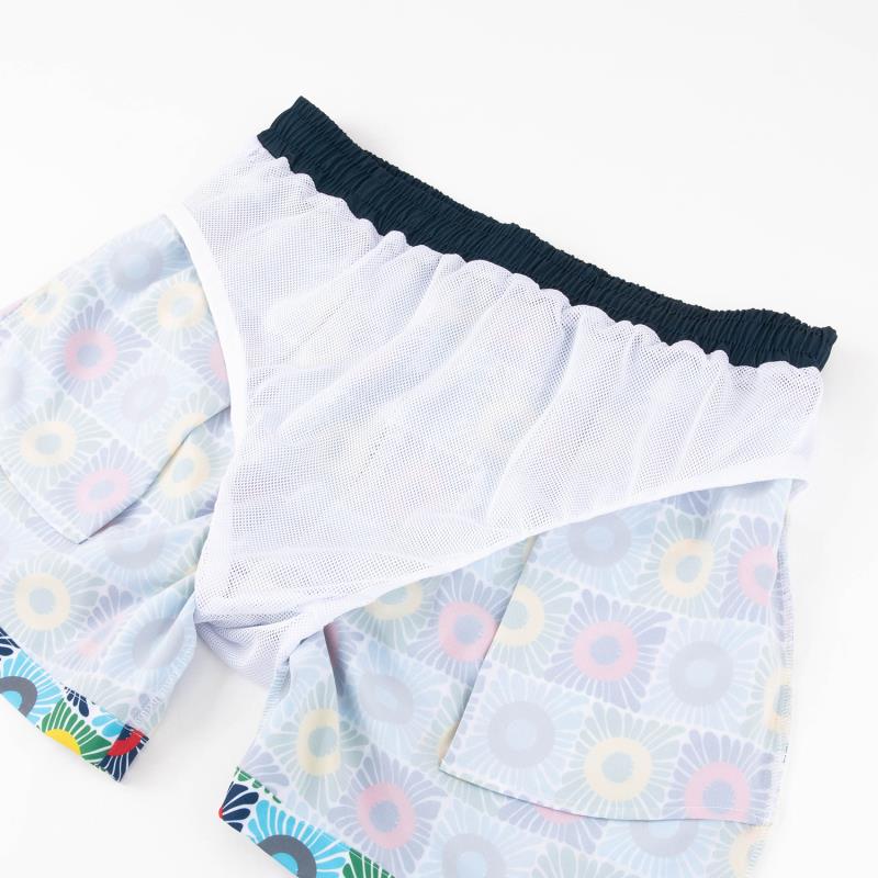 Phish Elastic Waist Swim Trunk Multicolor Donuts - Section 119