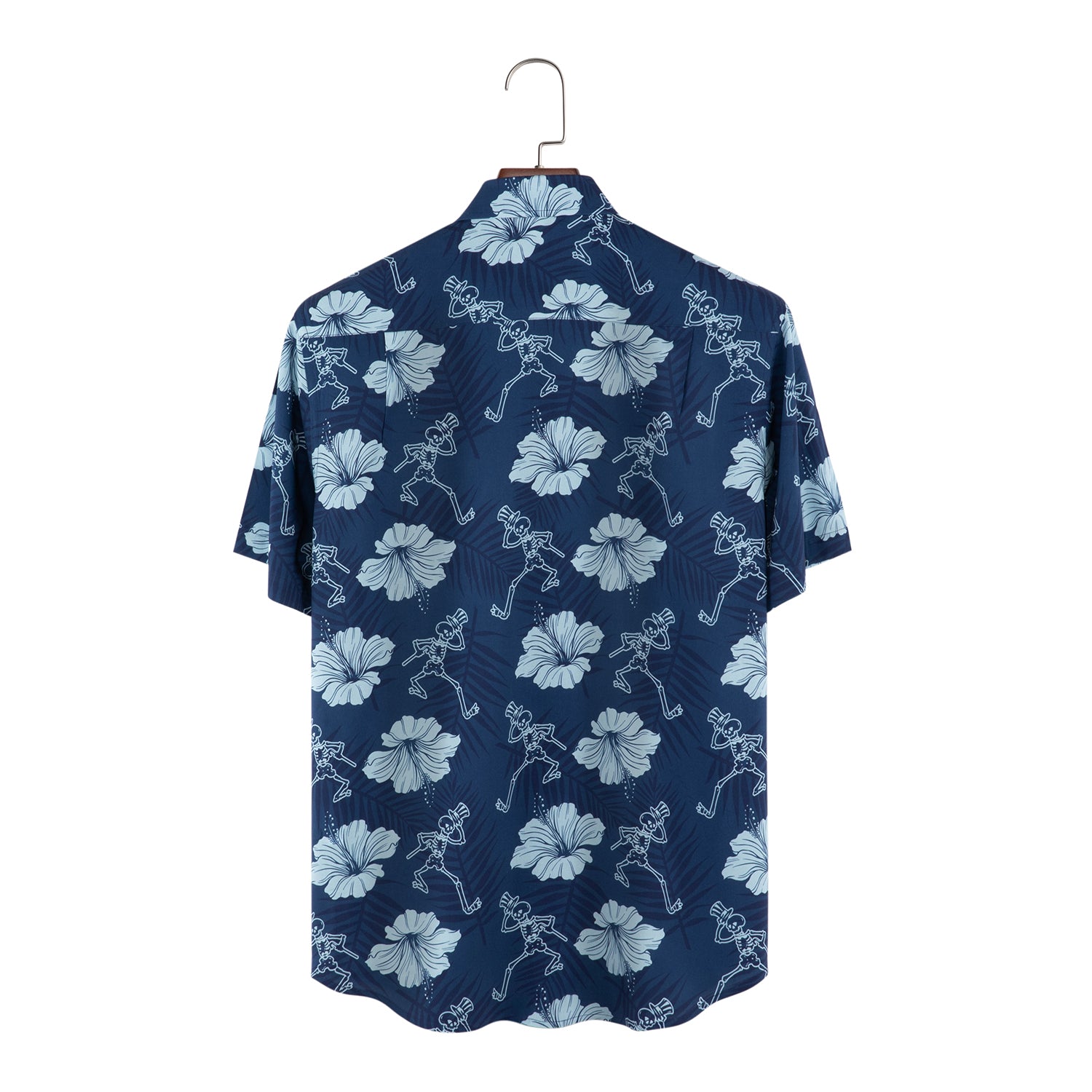 Grateful Dead Relaxed Navy Skeleton Flowers - Section 119