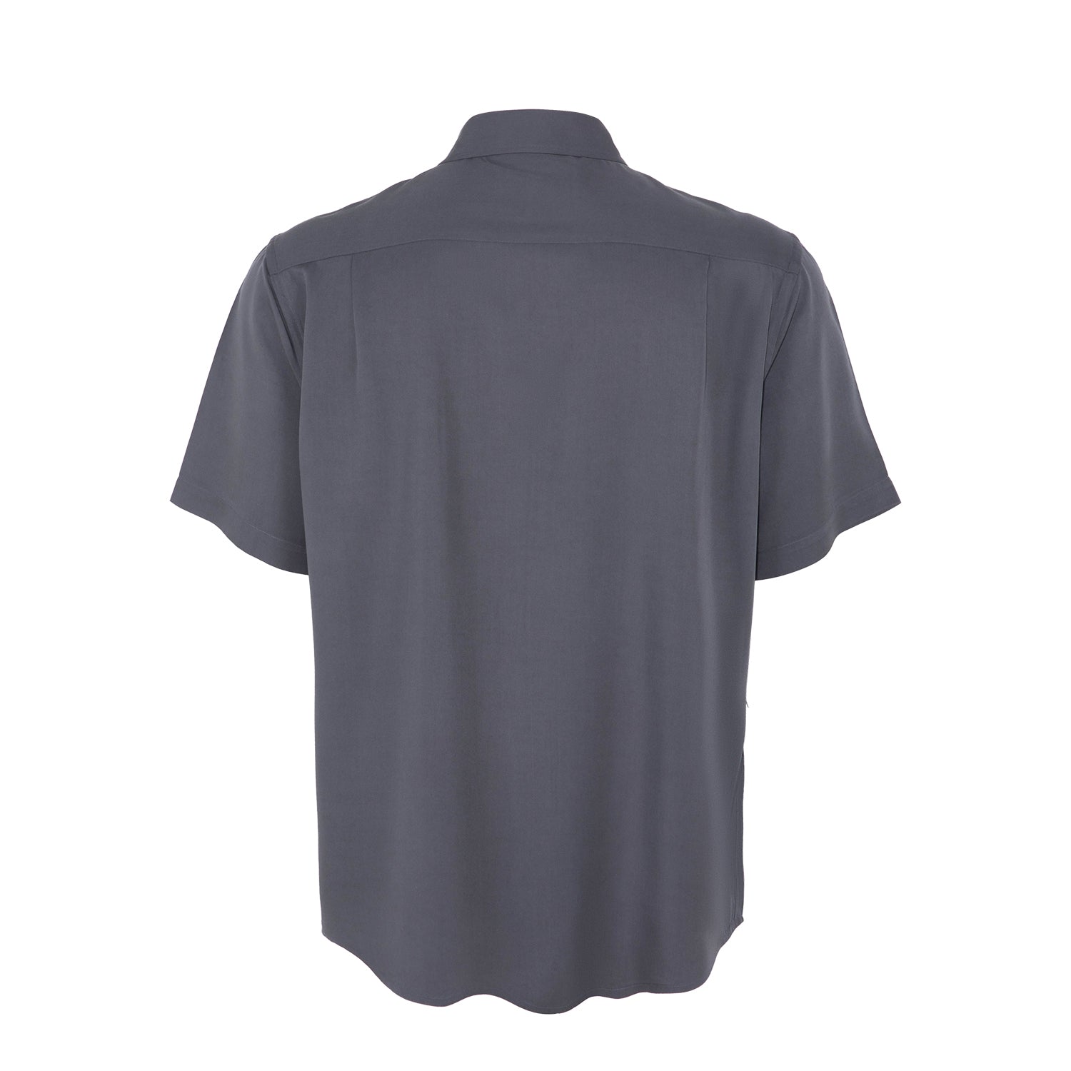 Phish Relaxed Short Sleeve Button Down Teal Donut in Grey - Section 119