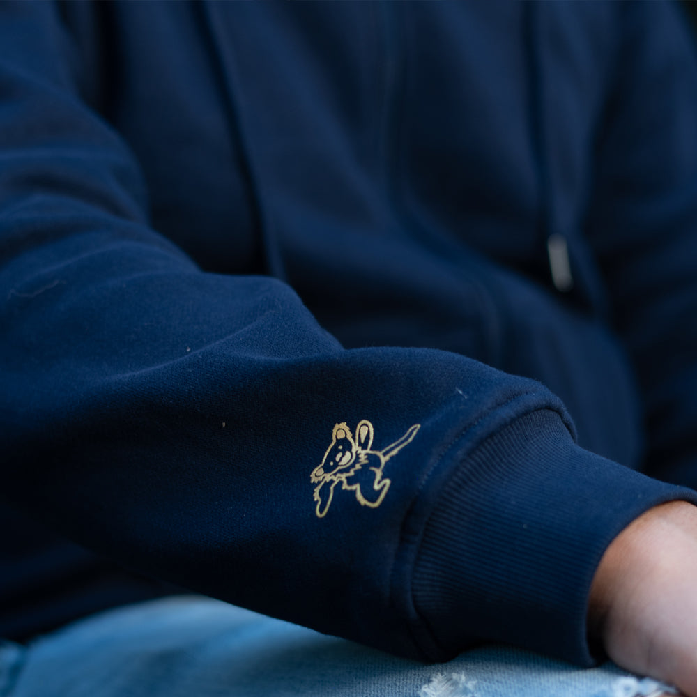 NEW Grateful Dead Classic Golden Bear Zip-Up Hoodie - Section 119