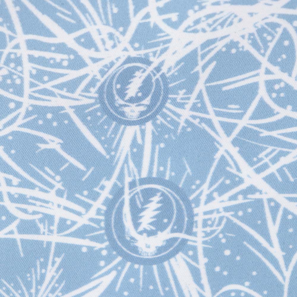 Grateful Dead Swim Trunk Light Blue Stealie Blossom - Section 119