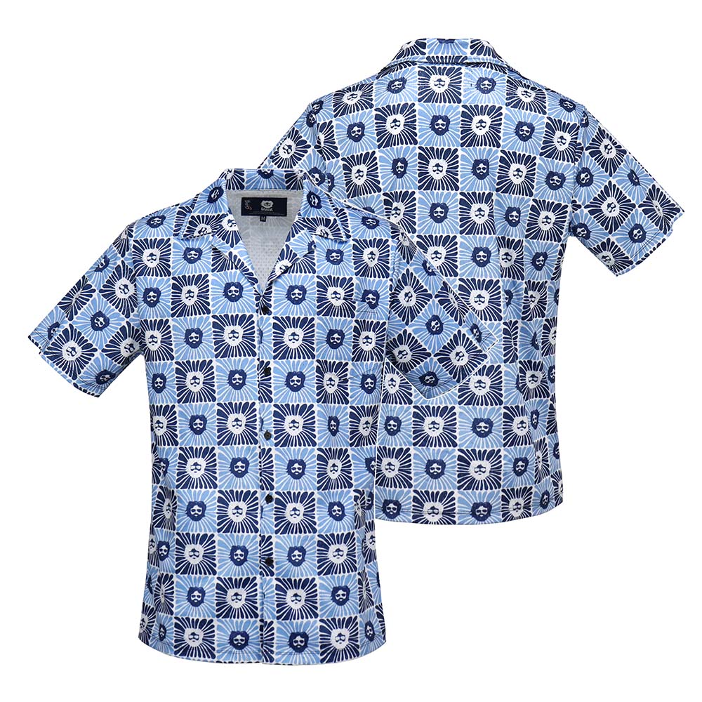 Jerry Garcia Smiling at You Mesh Button Down - Section 119