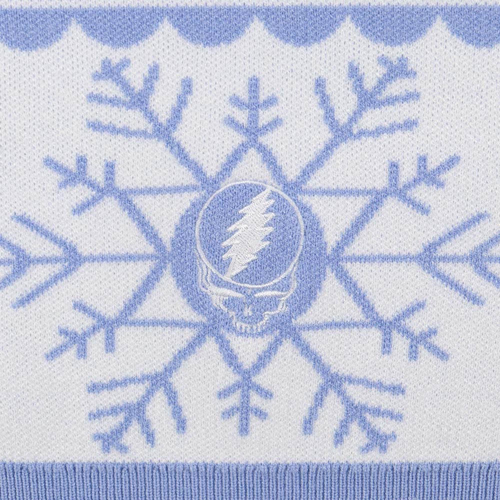 Grateful Dead Sweater Winter In White And Blue - Section 119