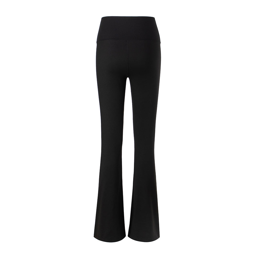 Gd Women High Rise Flared Pants Stealie In Black - Section 119