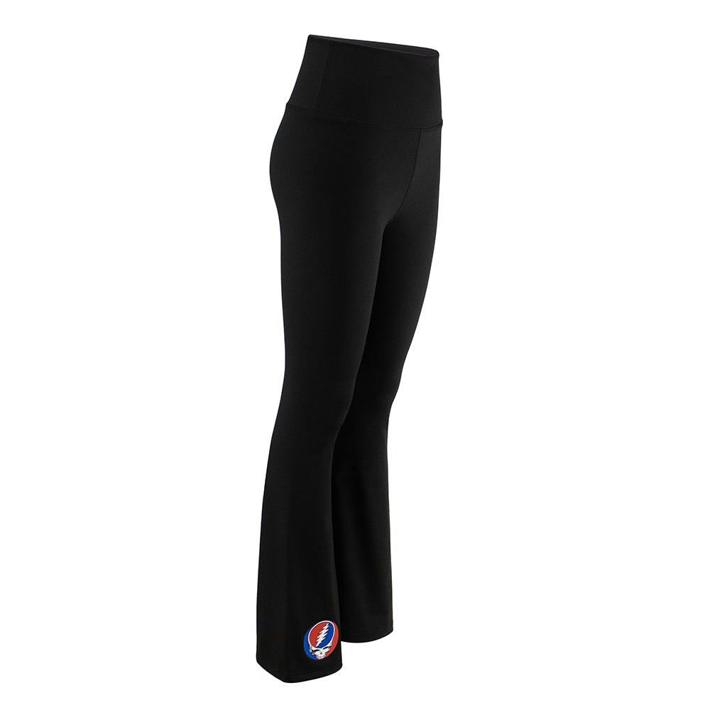 Gd Women High Rise Flared Pants Stealie In Black - Section 119