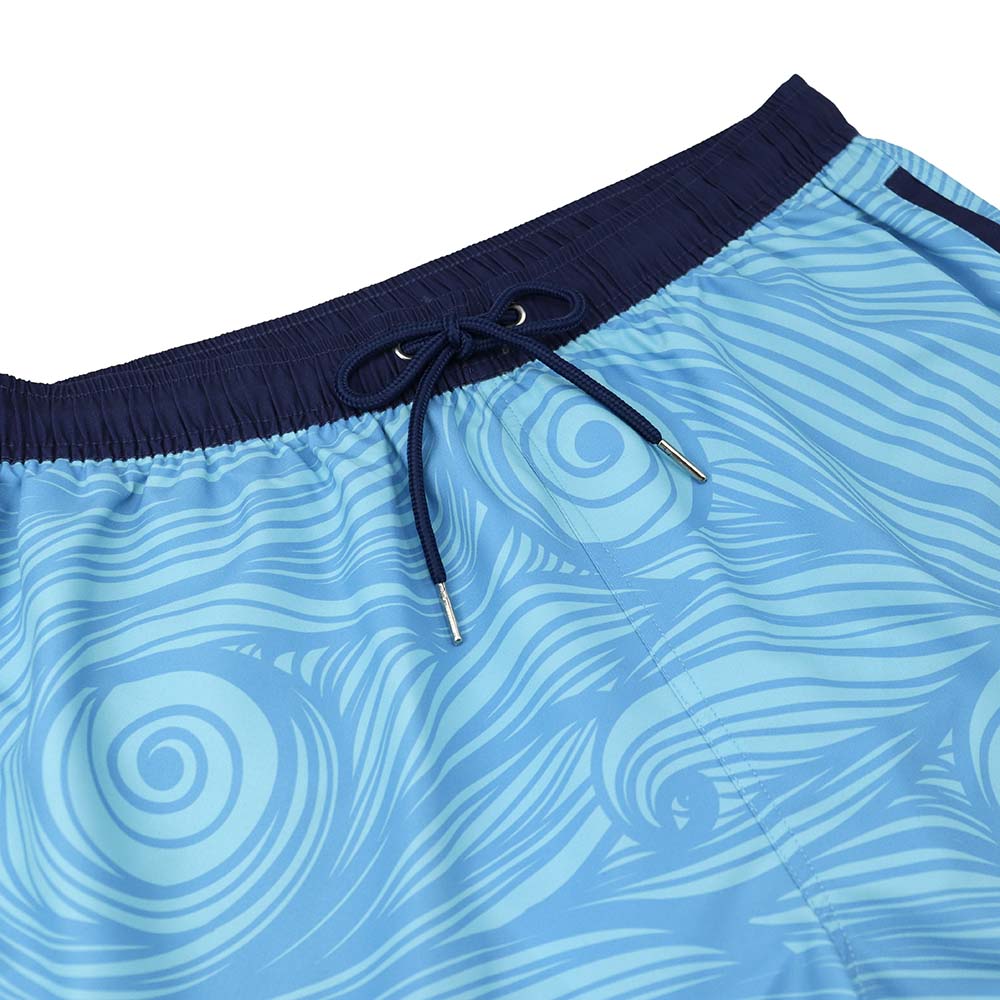 Grateful Dead Swim Trunk Spiral Stealie Blue - Section 119