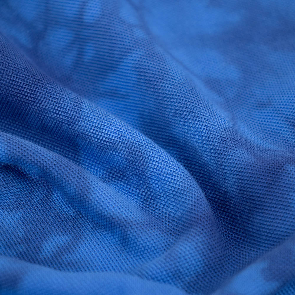 GD Cotton Polo Stealie Blue Tie Dye - Section 119