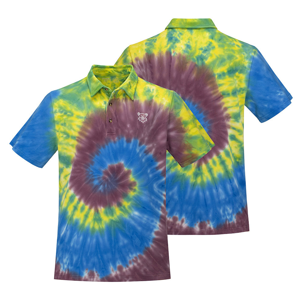 GD Cotton Polo Bear Head Tie Dye - Section 119