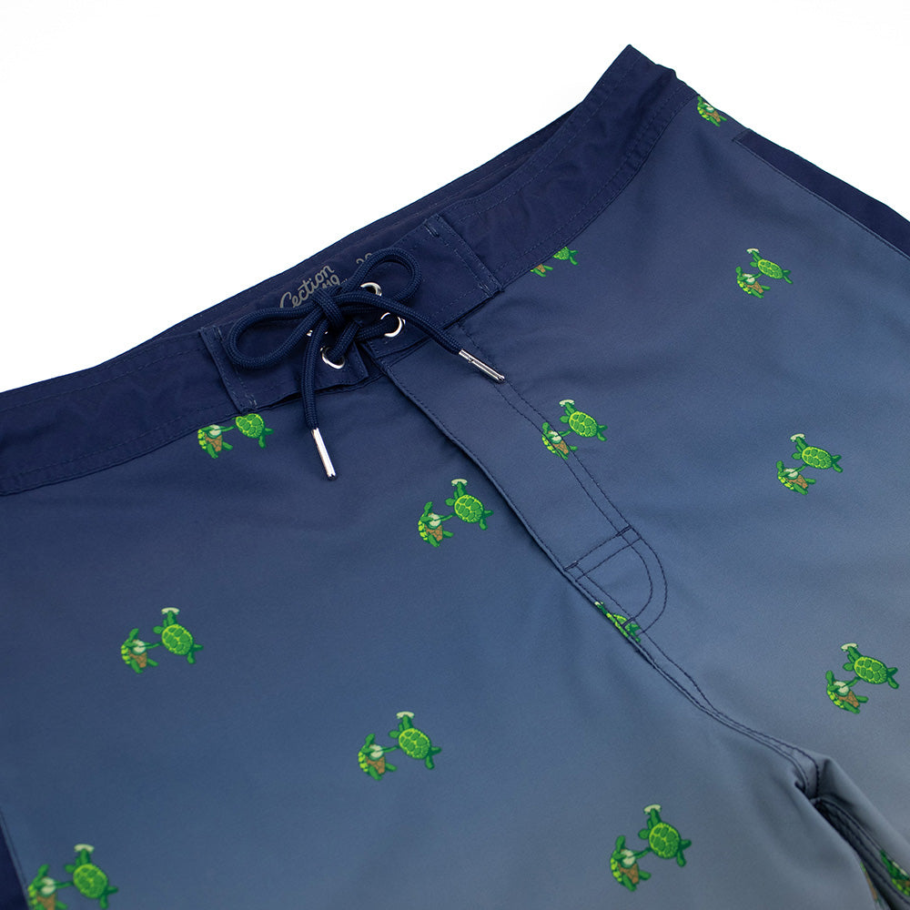 Grateful Dead Board Shorts Gradient Turtles - Section 119