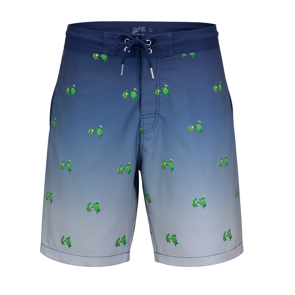 Grateful Dead Board Shorts Gradient Turtles - Section 119