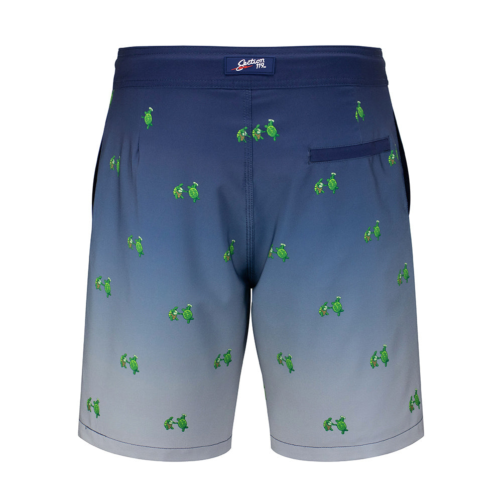 Grateful Dead Board Shorts Gradient Turtles - Section 119