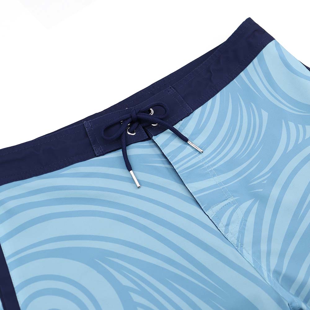 Grateful Dead Big and Tall Board Shorts Blue Spiral Stealie - Section 119