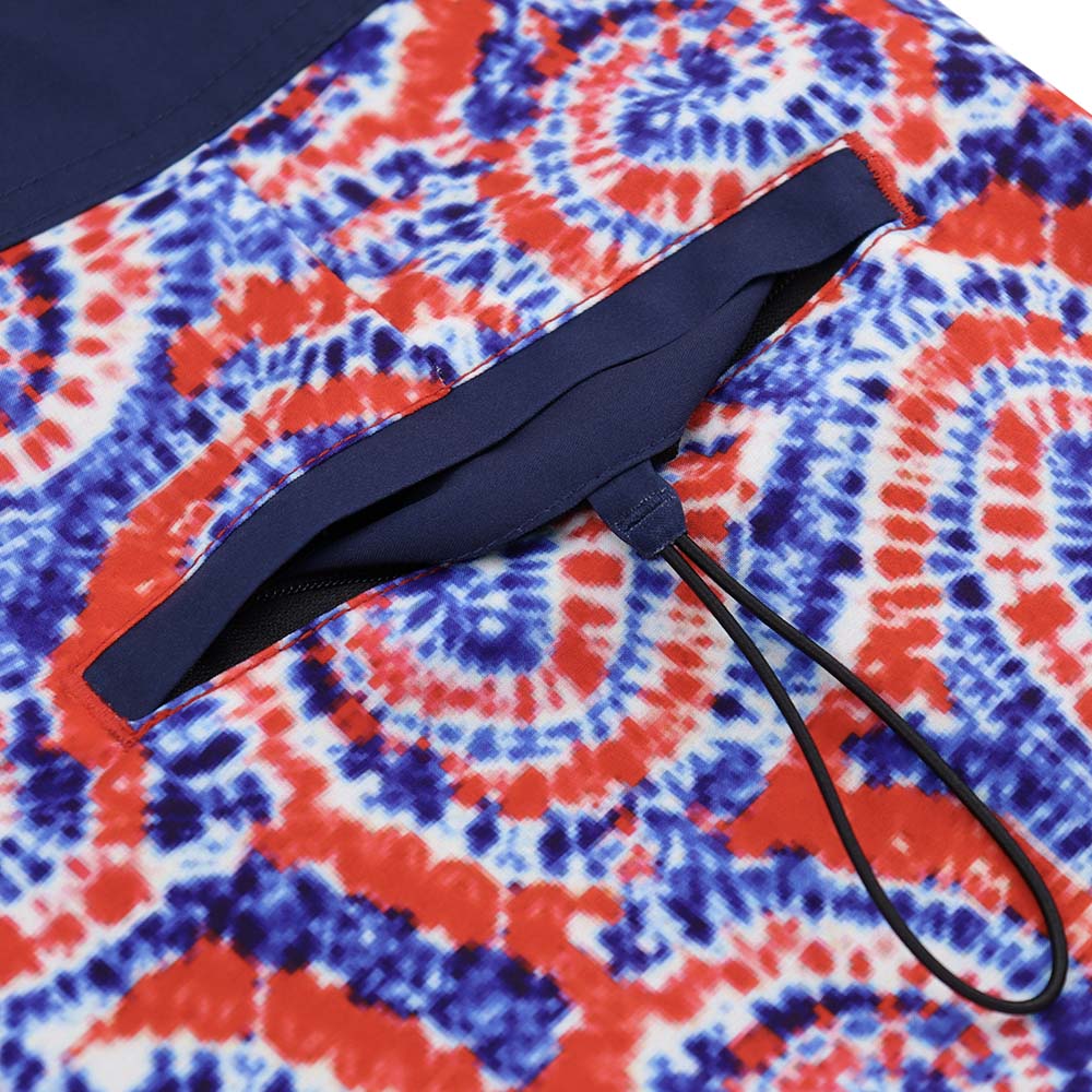 Grateful Dead Hybrid Board Shorts Tie Dye Steal Your Face - Section 119