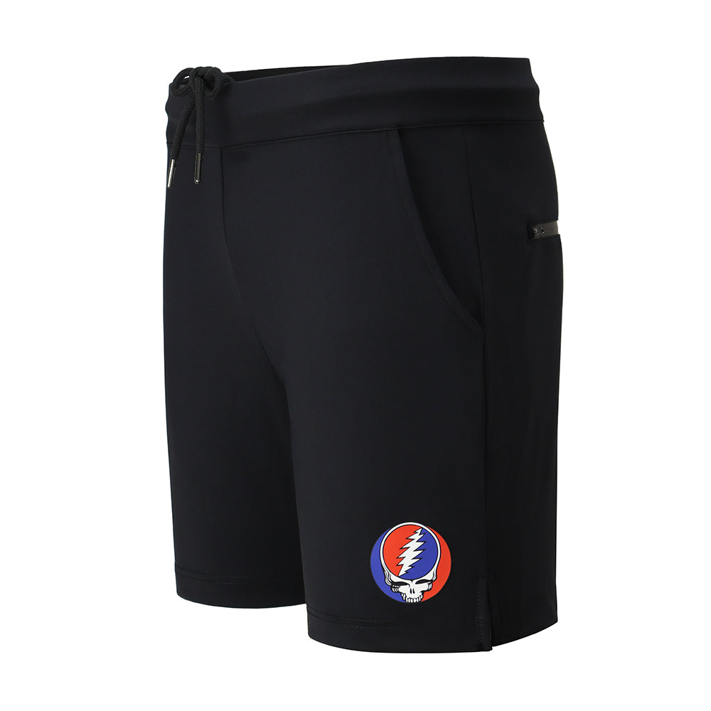 Big and Tall Grateful Dead Athletic Stealie Shorts - Section 119