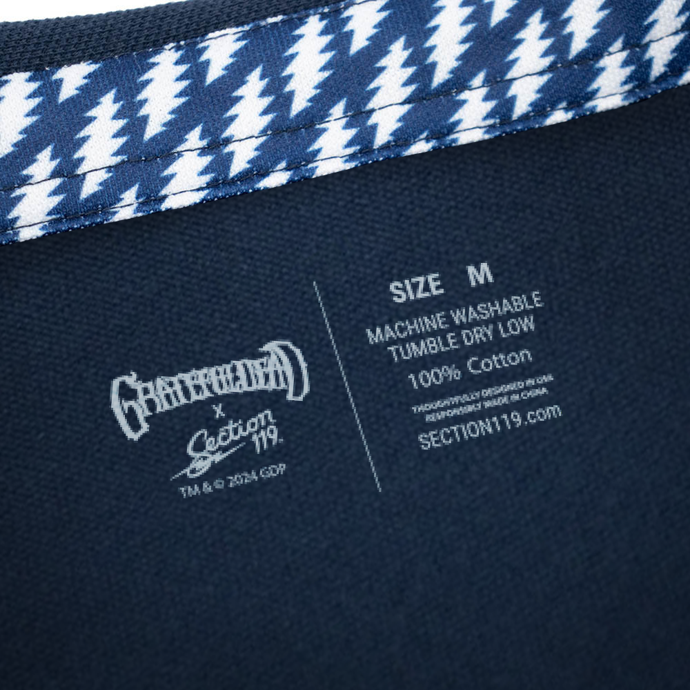 GD Pique Polo Navy Bolts - Section 119