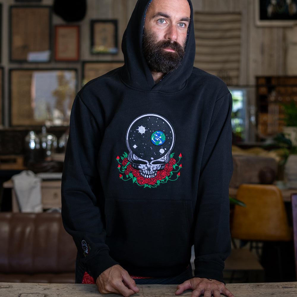 SHIPS 11/11: Grateful Dead Classic Hoodie Space Your Face In Black - Section 119