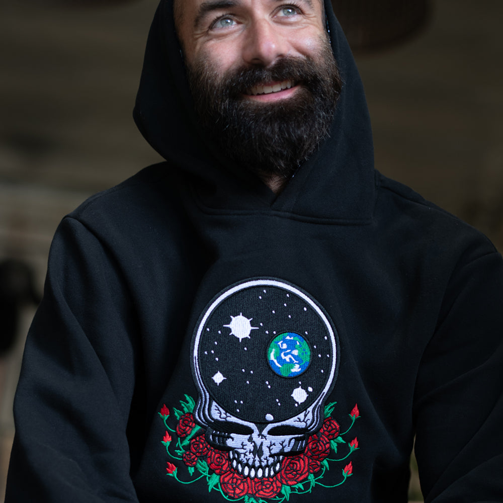 SHIPS 11/11: Grateful Dead Classic Hoodie Space Your Face In Black - Section 119