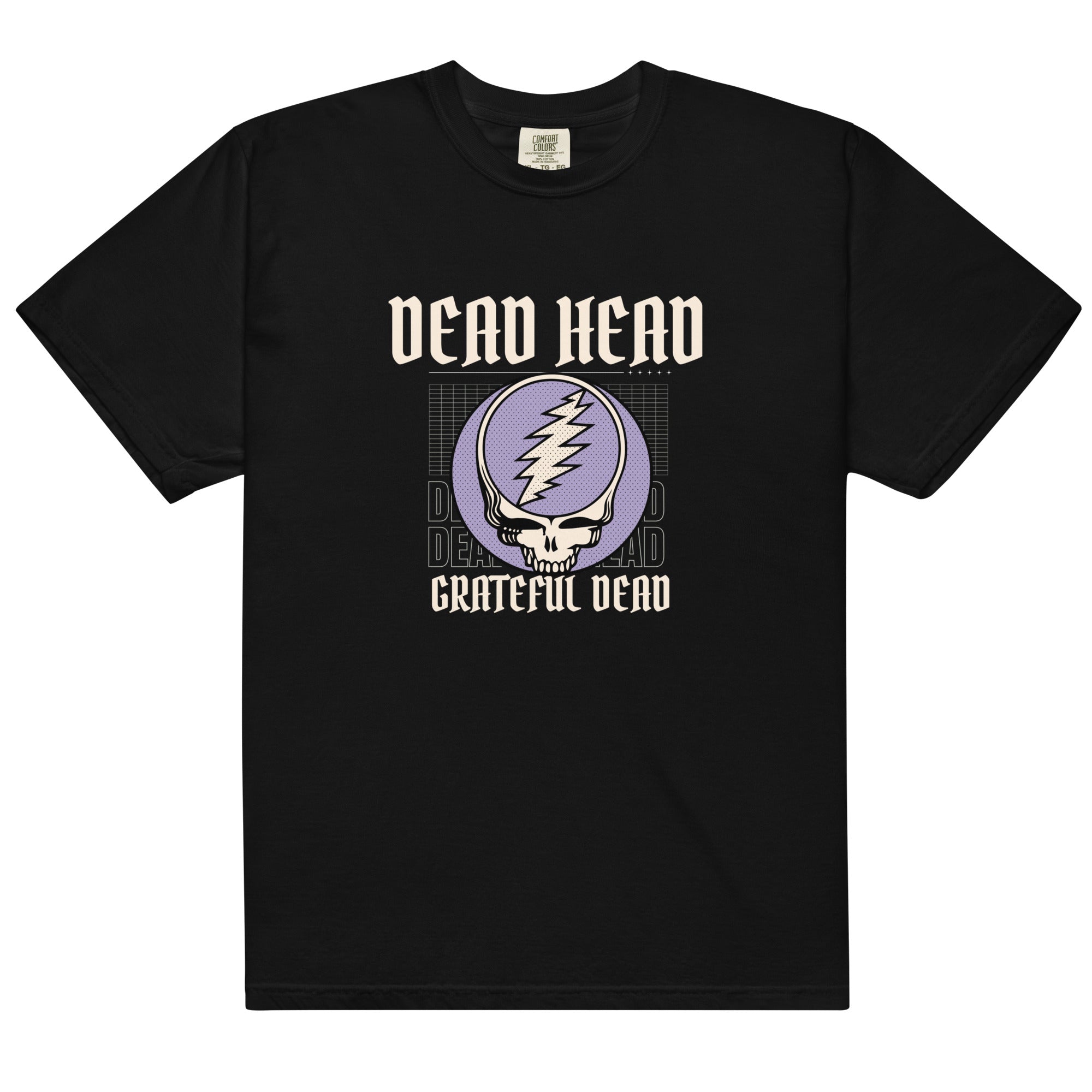 Grateful Dead | Pigment Dye Oversize Cotton Tee | Dead Head - Section 119