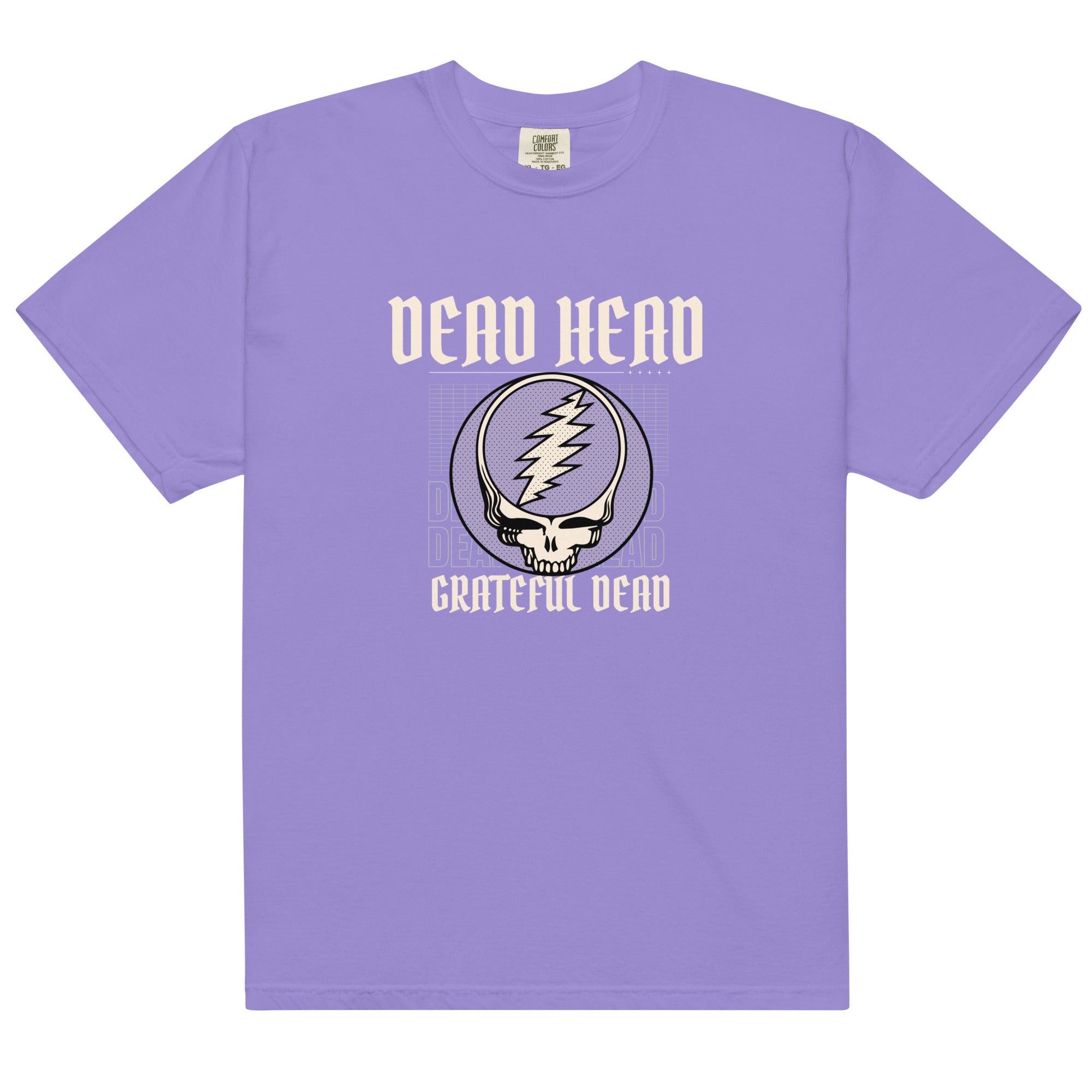 Grateful Dead | Pigment Dye Oversize Cotton Tee | Dead Head - Section 119