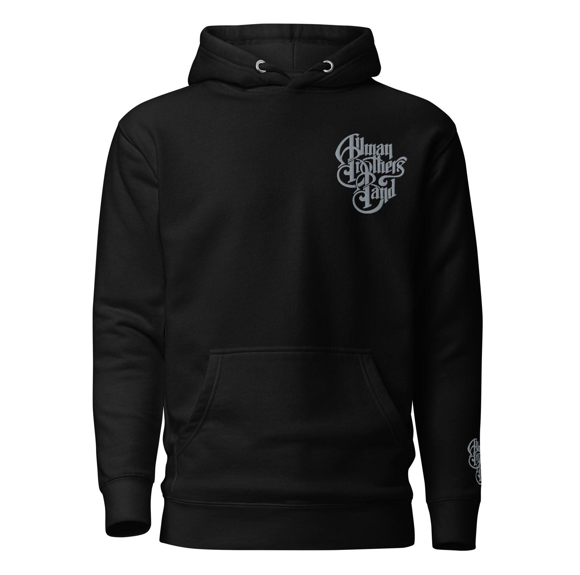 The Allman Brothers Band Classic Black Embroidered Hoodie - Section 119