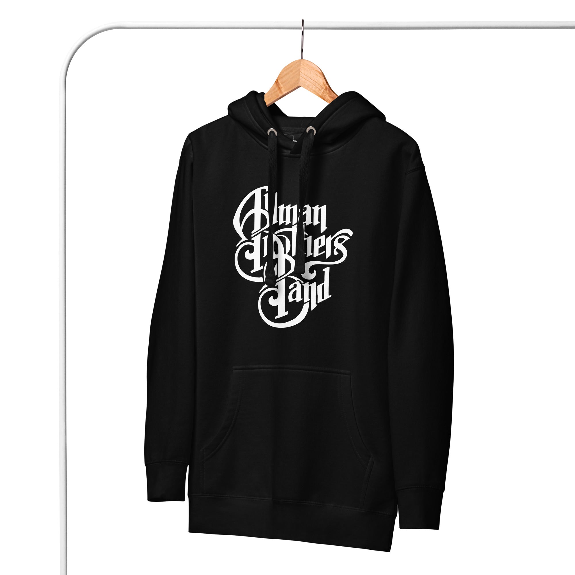 The Allman Brothers Band Classic Black & White Hoodie - Section 119