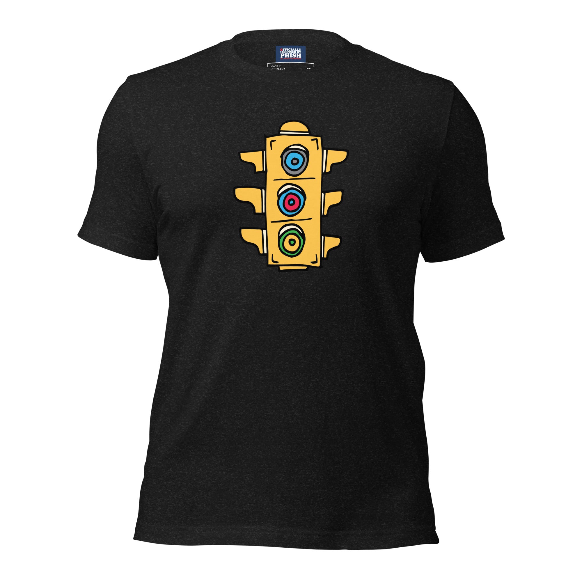 Traffic Light Donuts Tee Black Heather - Section 119
