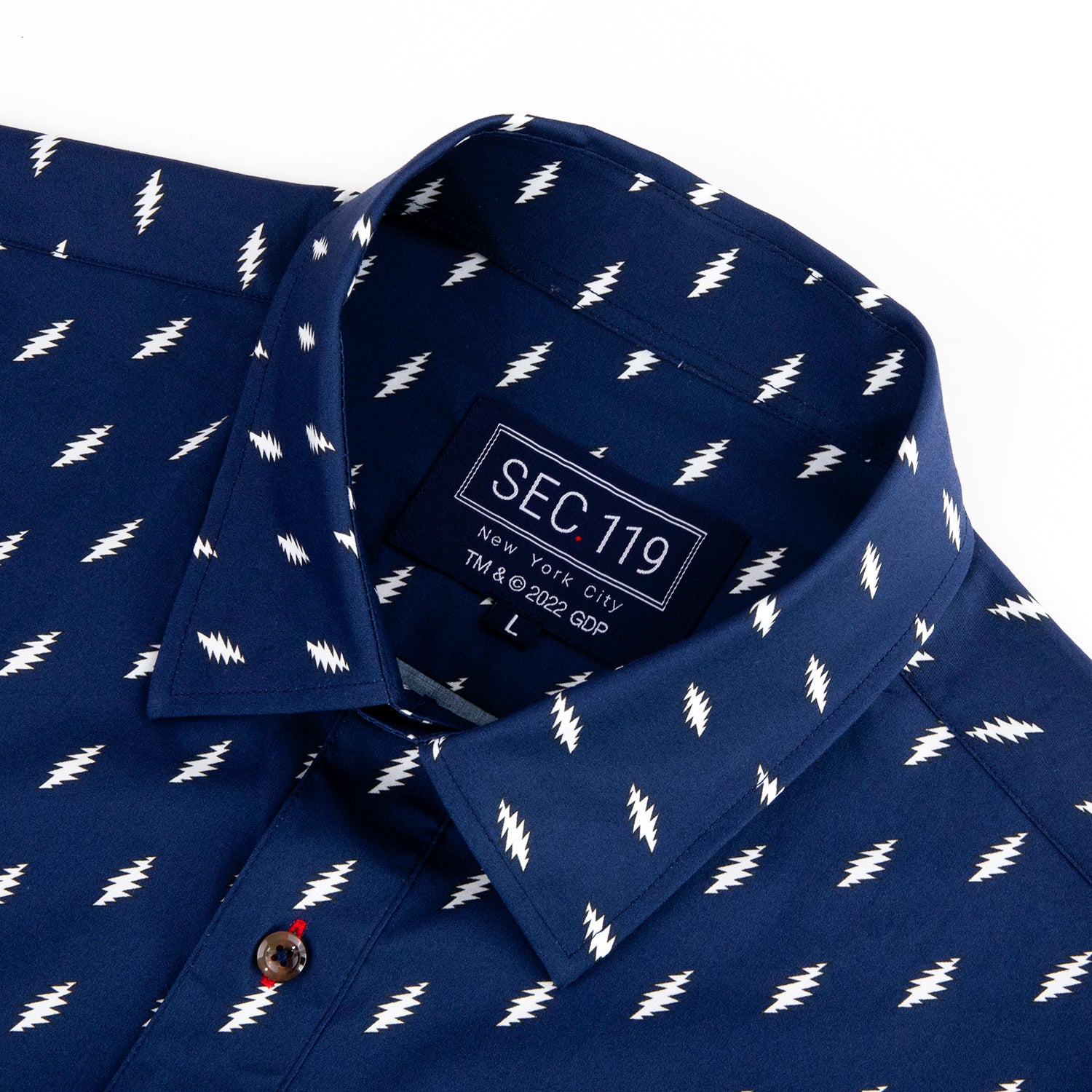 Grateful Dead 13 Point Bolt Short-Sleeve Shirt - Section 119