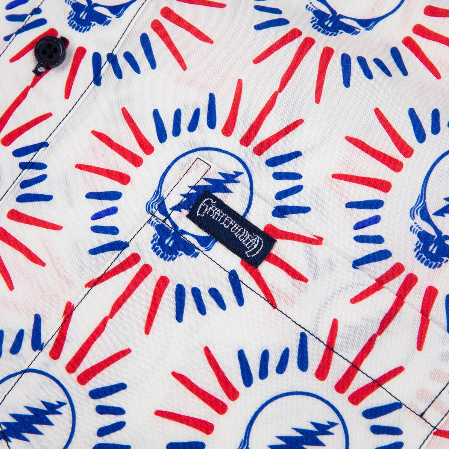 Grateful Dead SSBD White Stealie - Section 119