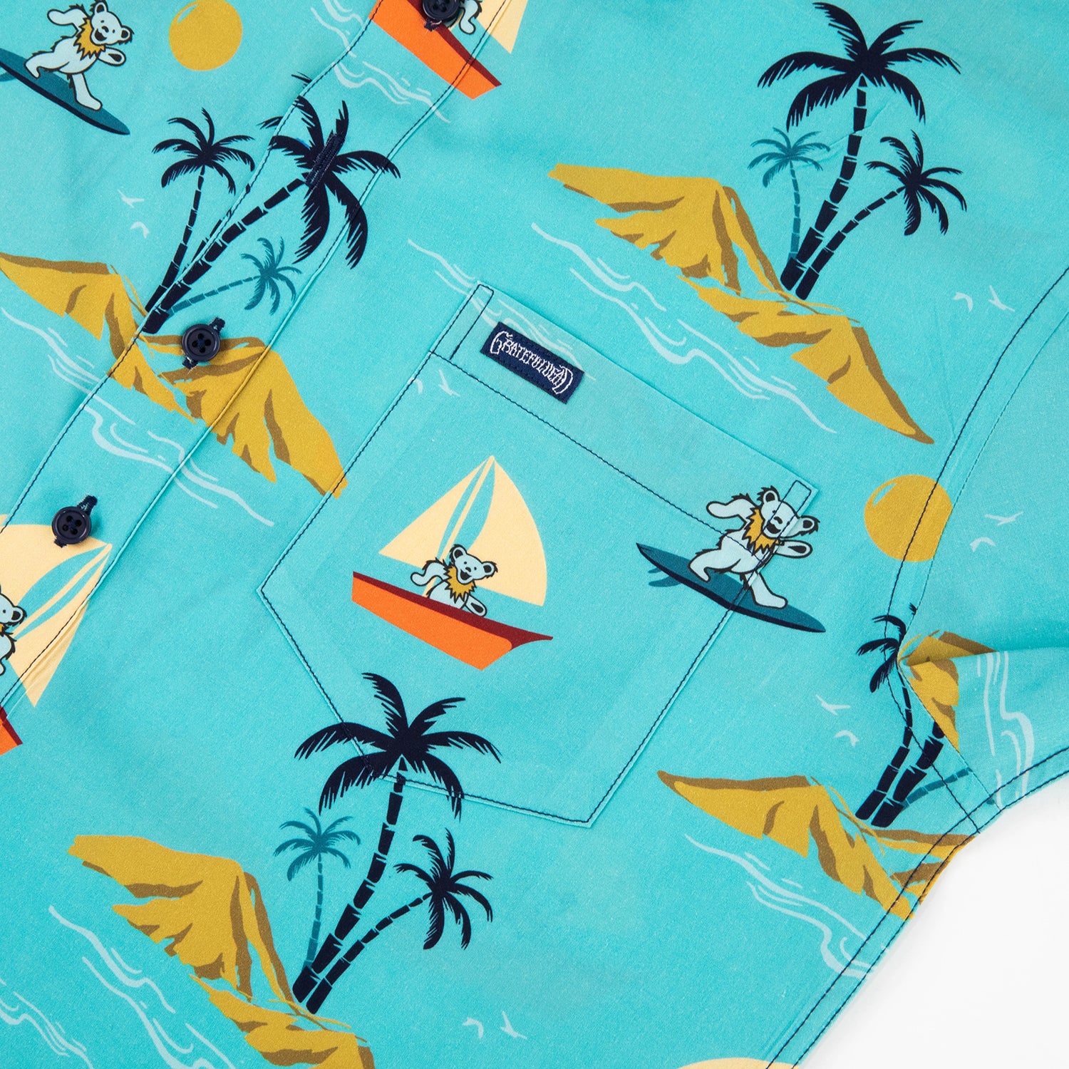 Grateful Dead SSBD Sailboats N Bear - Section 119