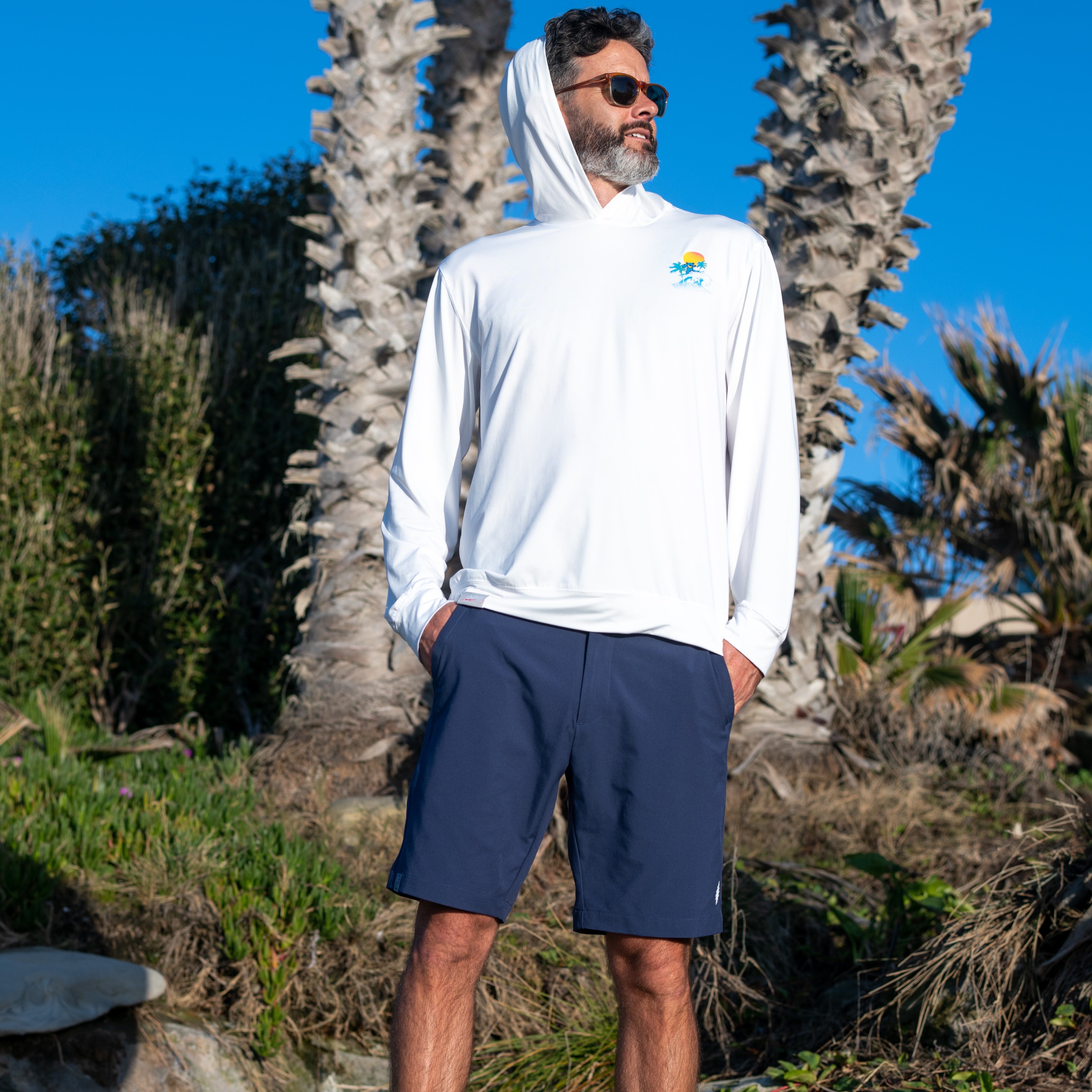 GRATEFUL DEAD HOODIE LW OUTDOOR WHITE WAVE BEAR - Section 119