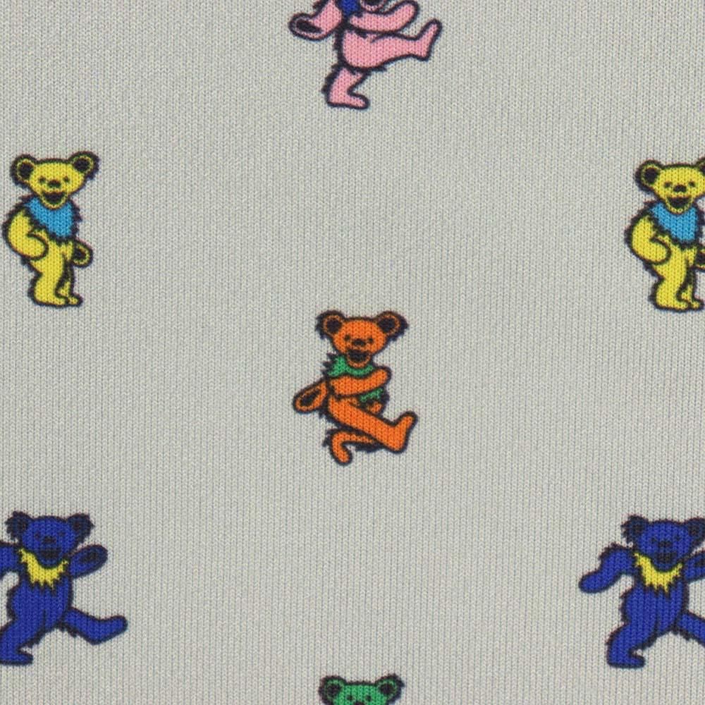 Grateful Dead Dry Fit Grey Dancing Bears Polo - Section 119