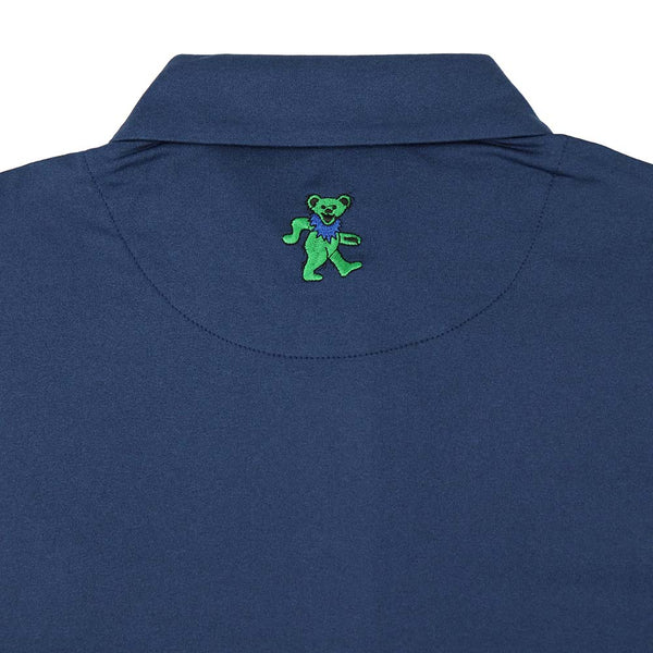 Grateful Dead - Grateful Dad Embroidered Polo Shirt