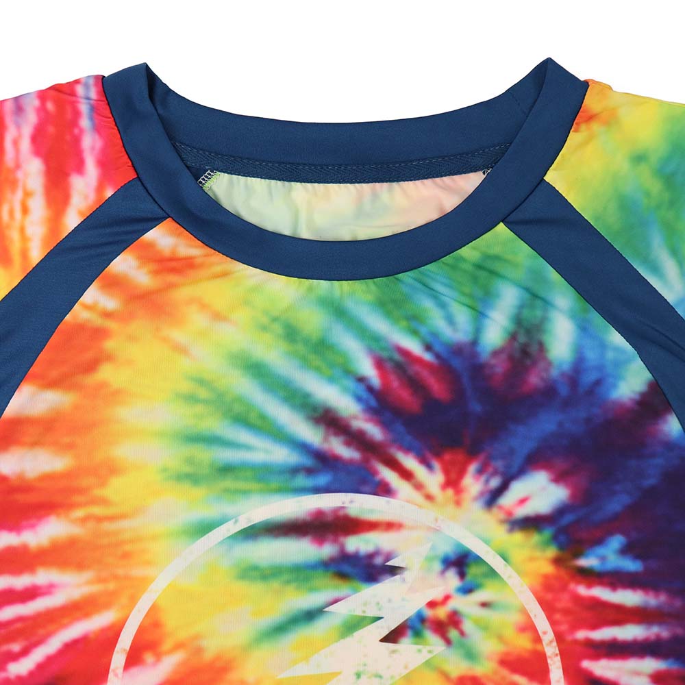 Grateful Dead Long Sleeve Tie Dye Swim Shirt - Section 119