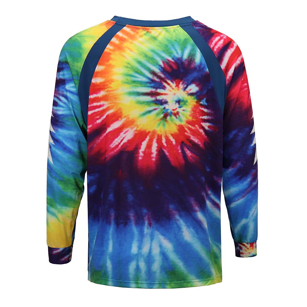 Grateful Dead Long Sleeve Tie Dye Swim Shirt - Section 119