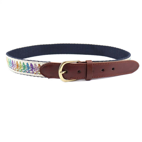 Grateful Dead Dancing Bears & Bolts Reversible Belt– Section 119