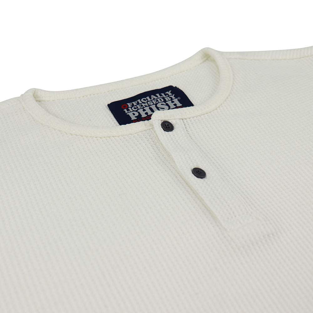 Phish White Thermal w/ Red Donut - Section 119