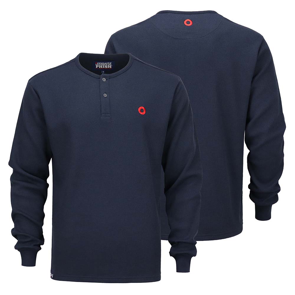Phish Navy Thermal w/ Red Donut - Section 119