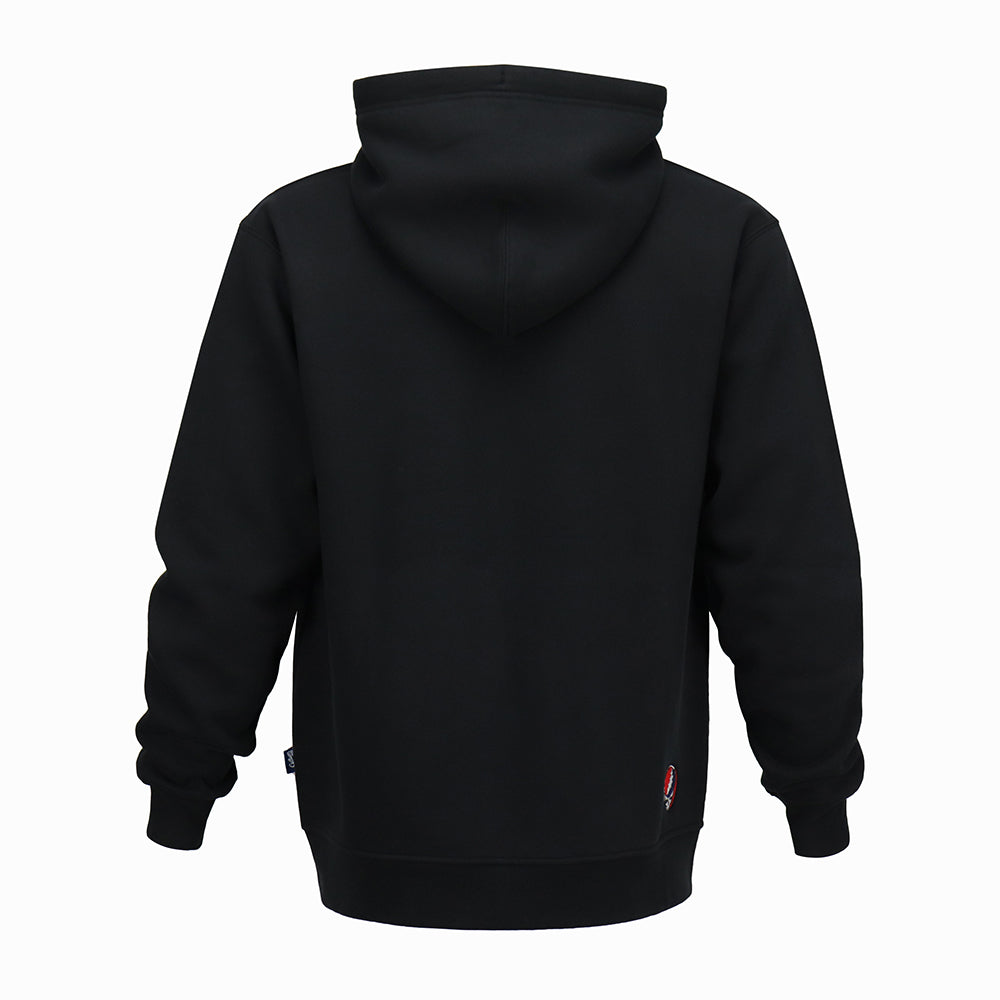 Grateful Dead Zip-up Steal Your Face Black Hoodie - Section 119