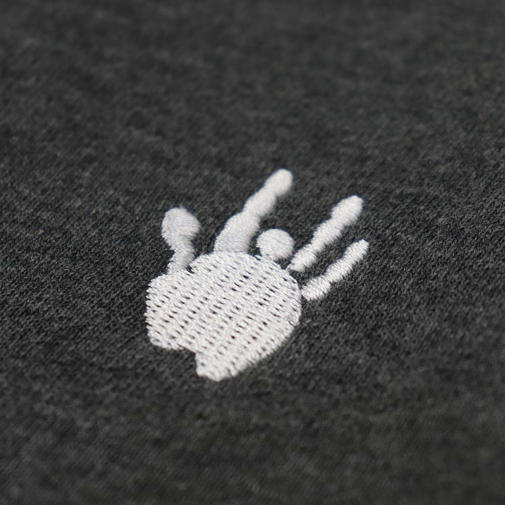Jerry Garcia Band Hand Hoodie | Grey - Section 119