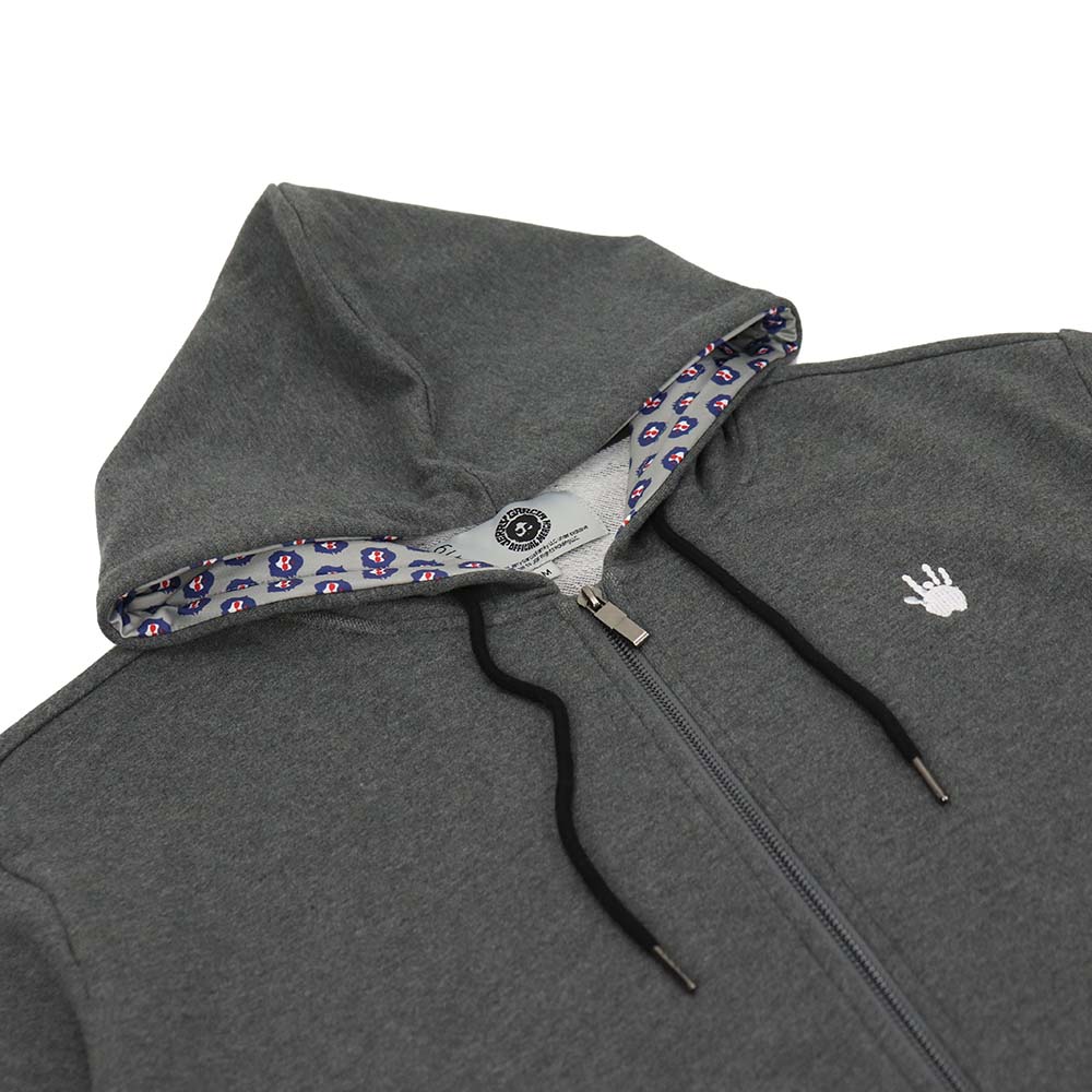 Jerry Garcia Band Hand Hoodie | Grey - Section 119