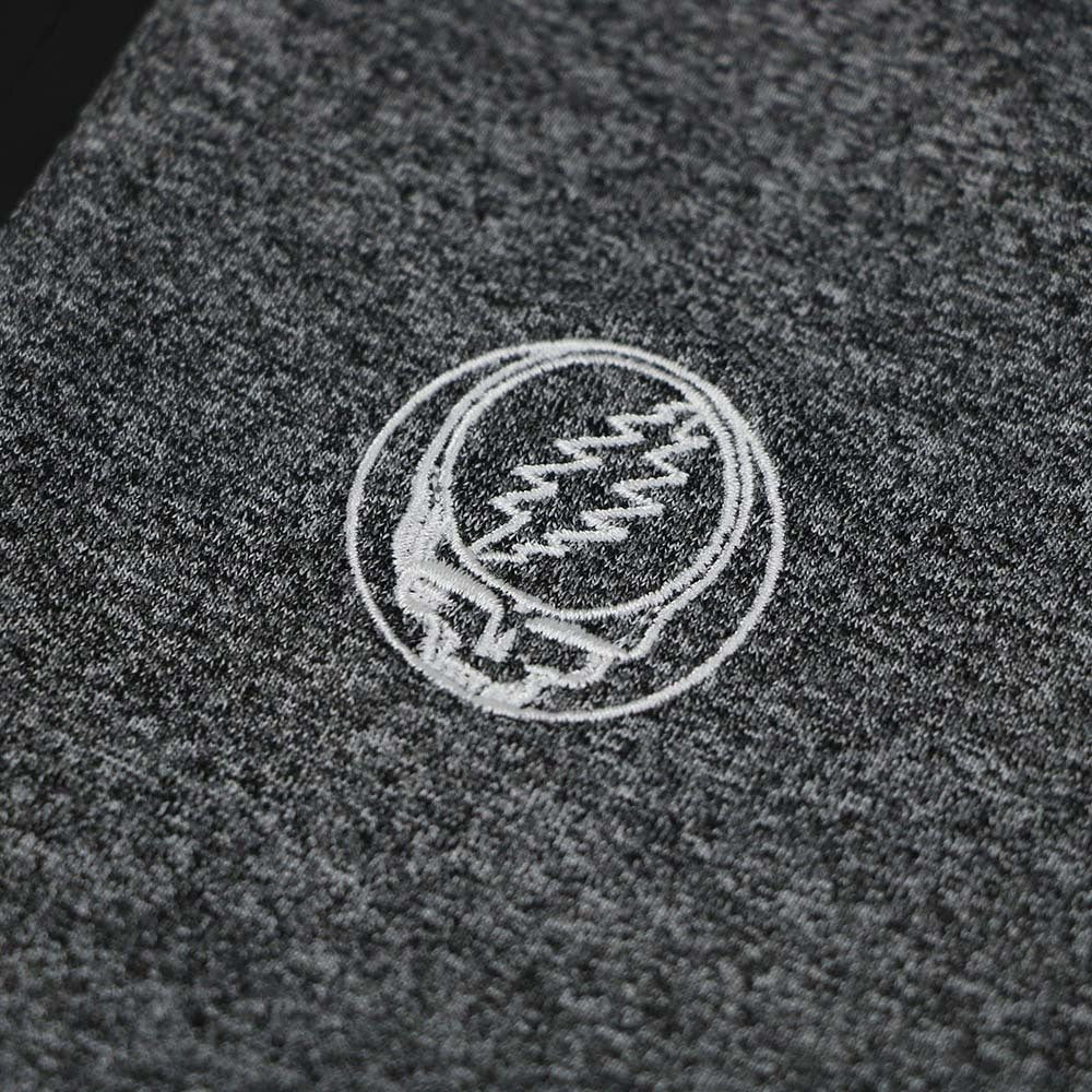 Grateful Dead Steal Your Face Performance Hoodie | Charcoal - Section 119