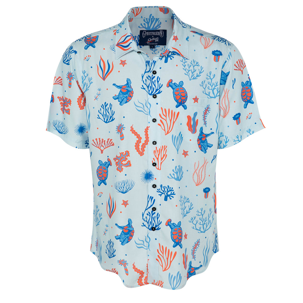 Grateful dead button up shirt on sale