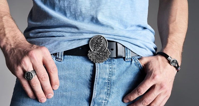 Grateful Dead | Sterling Silver Belt Buckle | Limited