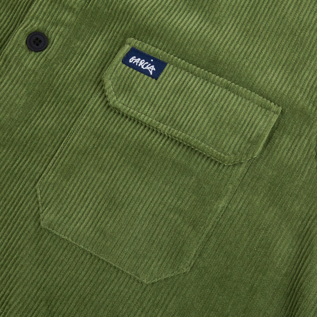 Jerry Garcia LSBD Corduroy Moss Green Garcia Logo and Wolf - Section 119