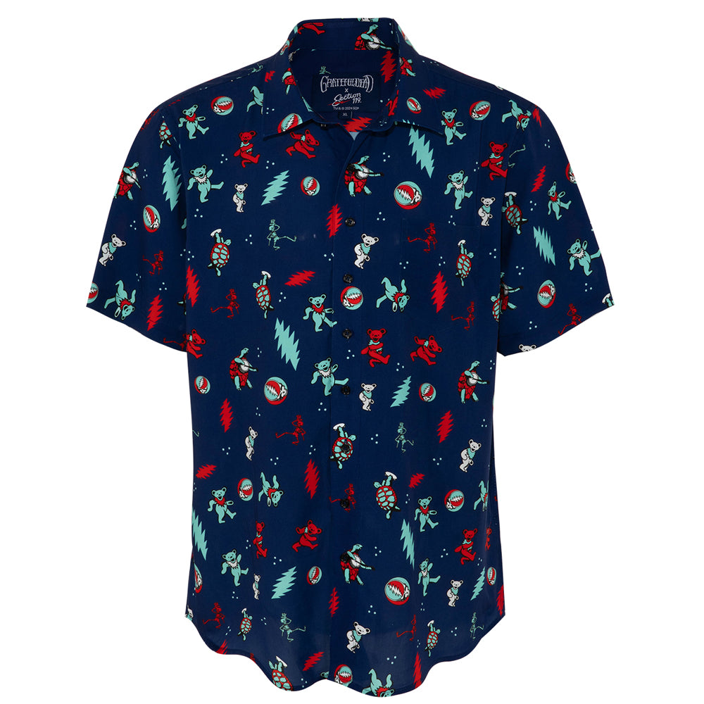 Grateful dead button up shirt online