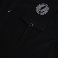 Grateful Dead  LSBD SNAPSHIRT STEALIE IN BLACK - Section 119