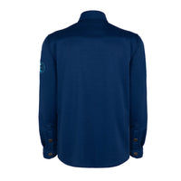 Grateful Dead Long Sleeve Button Down Sweater  Navy with Bear - Section 119