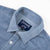Grateful Dead LSBD Thick Corduroy Shirt Dancing Bear Logo in Blue - Section 119