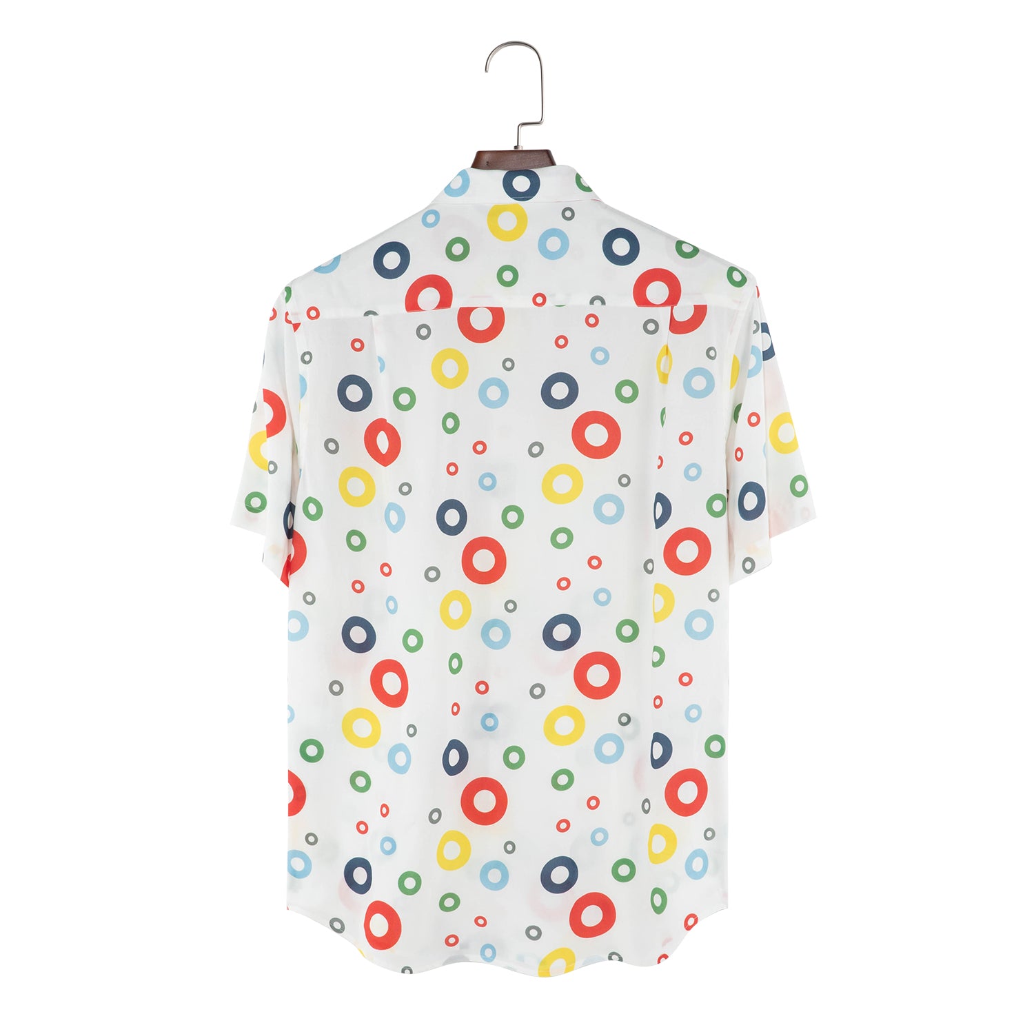 Phish Relaxed Short Sleeve Button Down Donut All Over White - Section 119